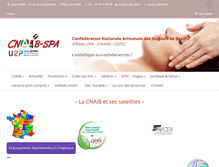 Tablet Screenshot of cnaib.fr